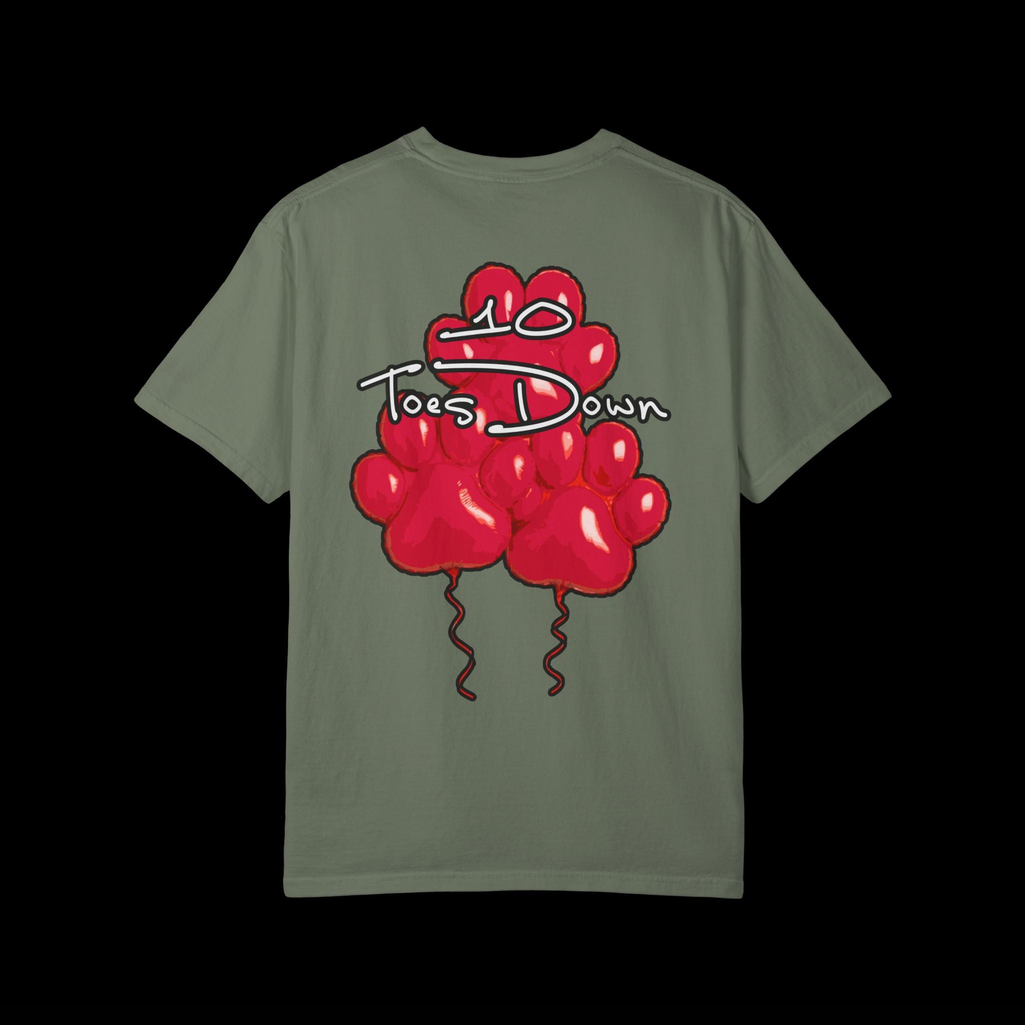 Stand Firm, Red Label Clothing, Unisex Dog Lover T-shirt, Comfortable Graphic Tee, Pet Owner Gift, Casual Daily Wear, Unique Dog Apparel
