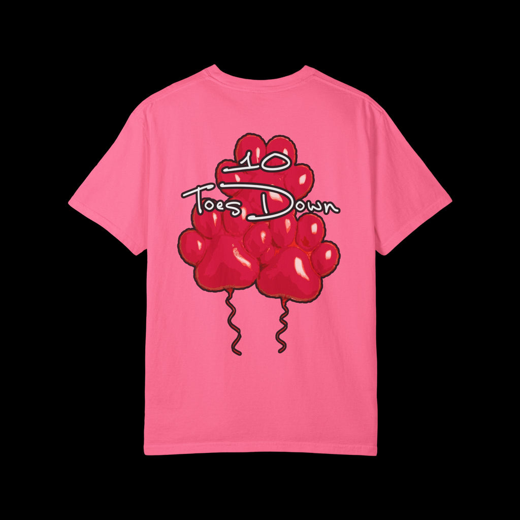 Stand Firm, Red Label Clothing, Unisex Dog Lover T-shirt, Comfortable Graphic Tee, Pet Owner Gift, Casual Daily Wear, Unique Dog Apparel