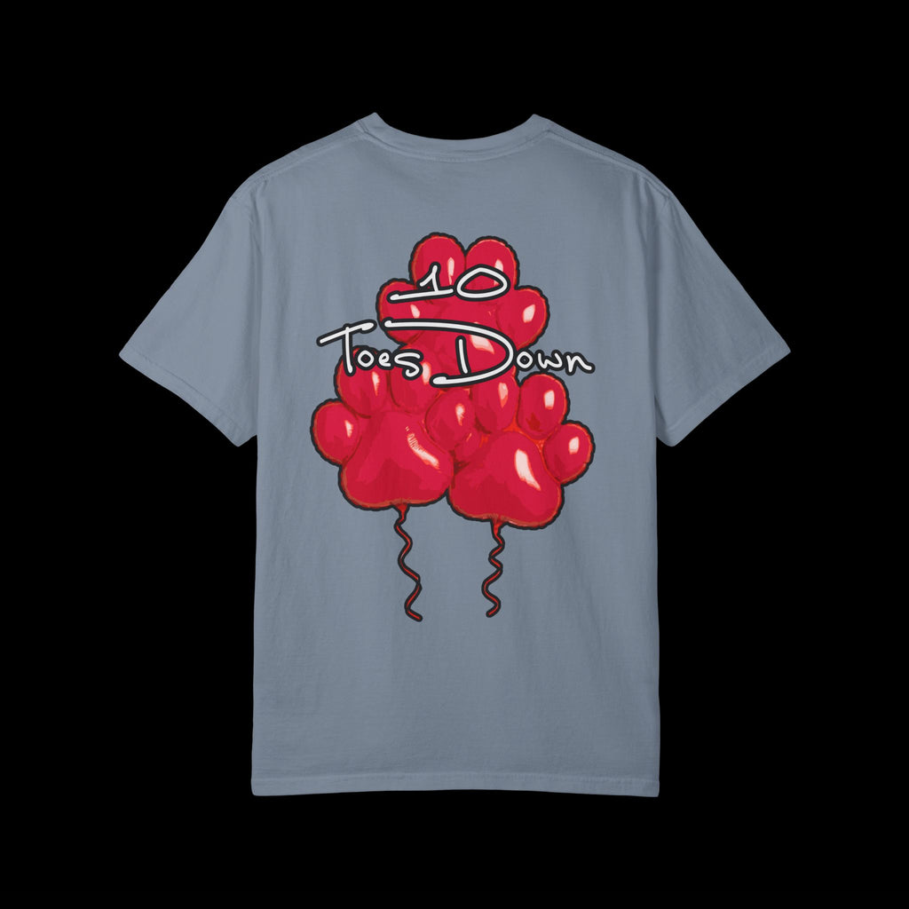 Stand Firm, Red Label Clothing, Unisex Dog Lover T-shirt, Comfortable Graphic Tee, Pet Owner Gift, Casual Daily Wear, Unique Dog Apparel
