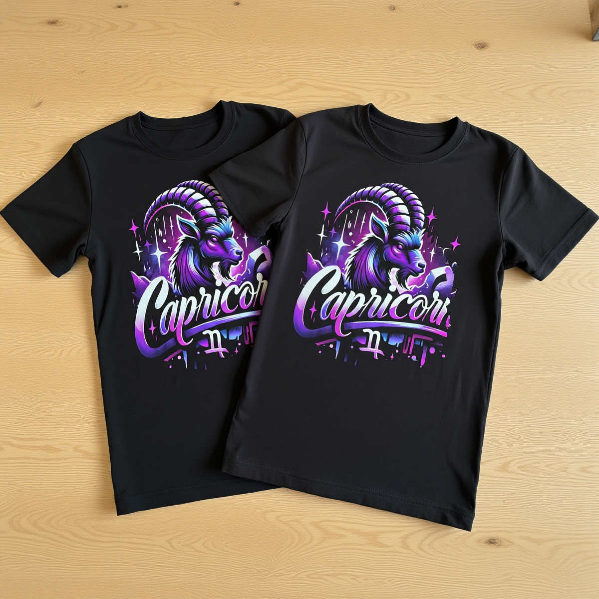 Capricorn Zodiac Unisex O-Neck T-Shirt