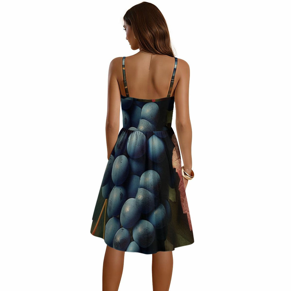 Grapevine Spaghetti Strap Dress