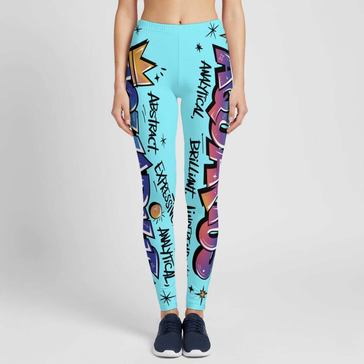 Aquarius Graffiti Stretch Hoodie Set