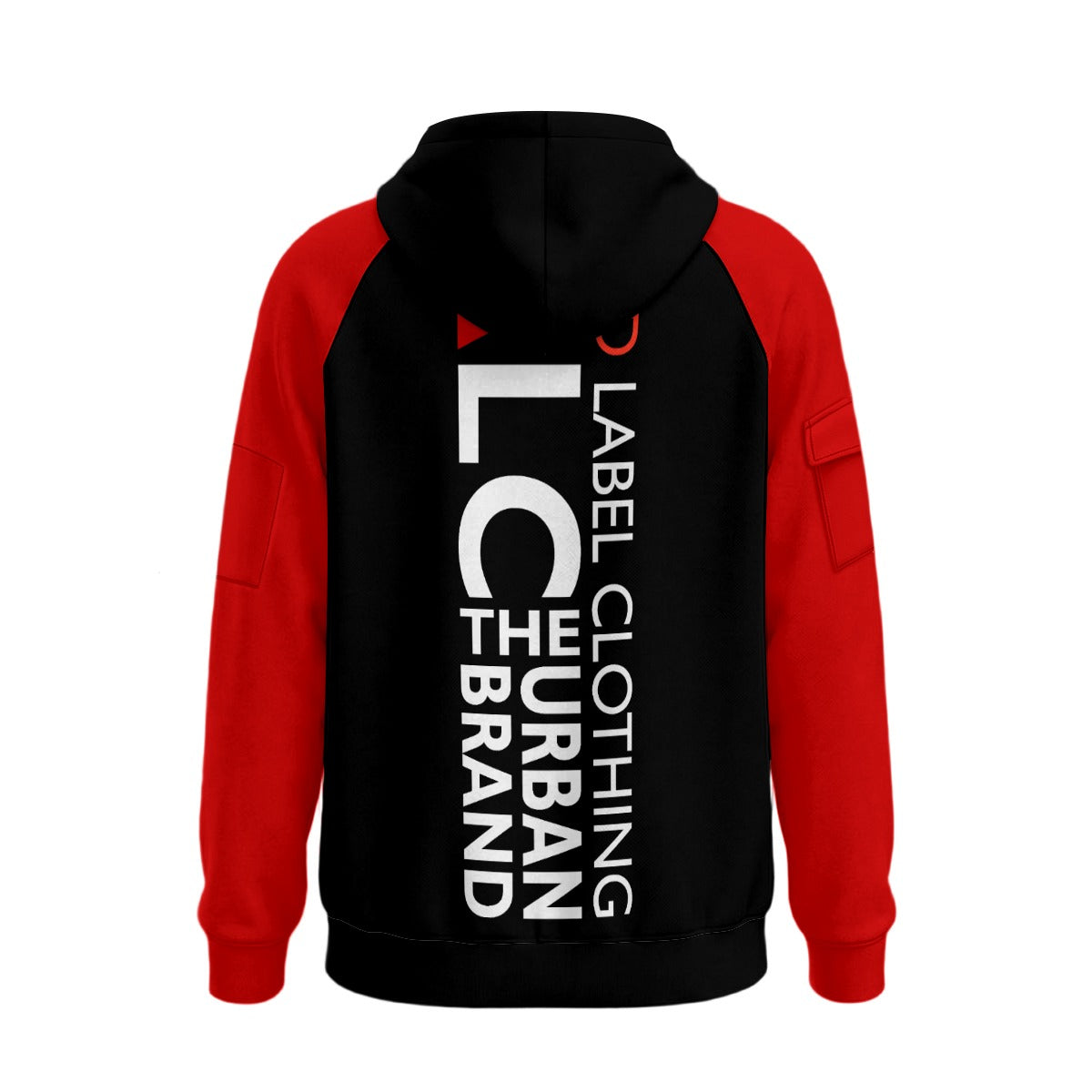 RLC Fleece Half-Zip Hoodie With Arm Pockets