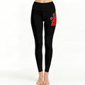 Red Label Crown High Waist Leggings | Side Stitch Closure