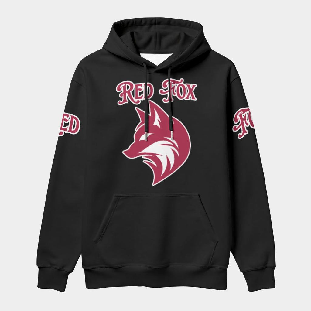 Red Fox Thicken Pullover Hoodie