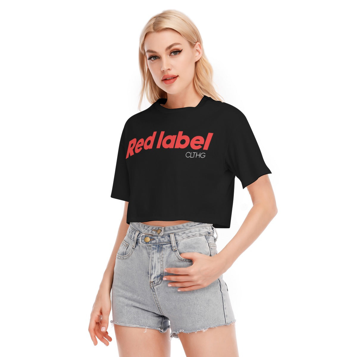 Red Label Clthg Cropped T-shirt