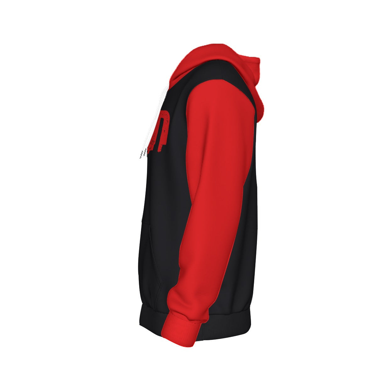 Red City Men's Thicken Pullover Hoodie