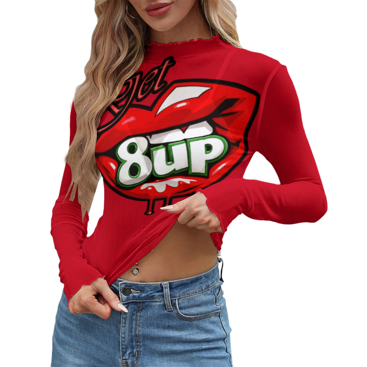 8UP Women's Mesh T-shirt