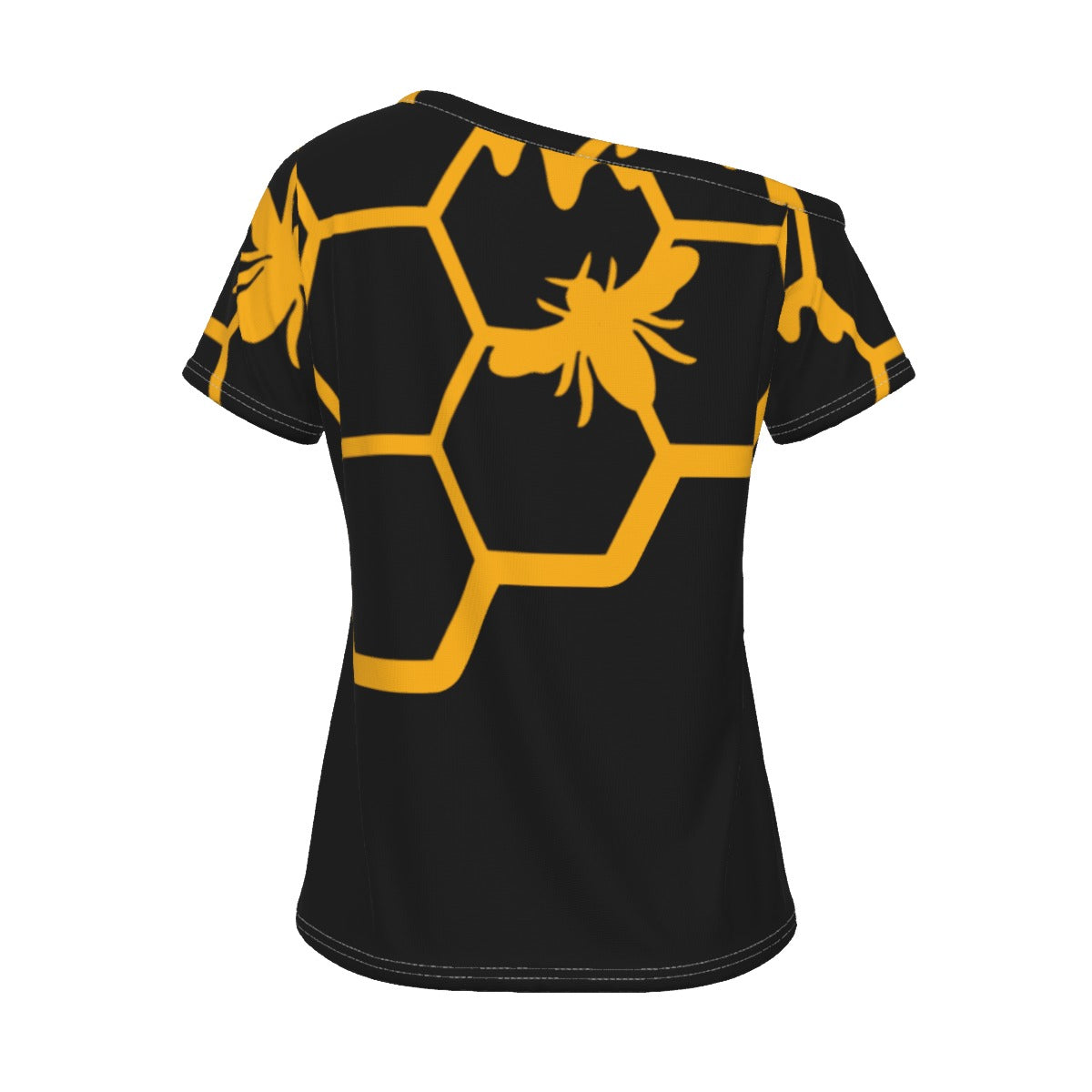 Queen B Off-Shoulder T-shirt