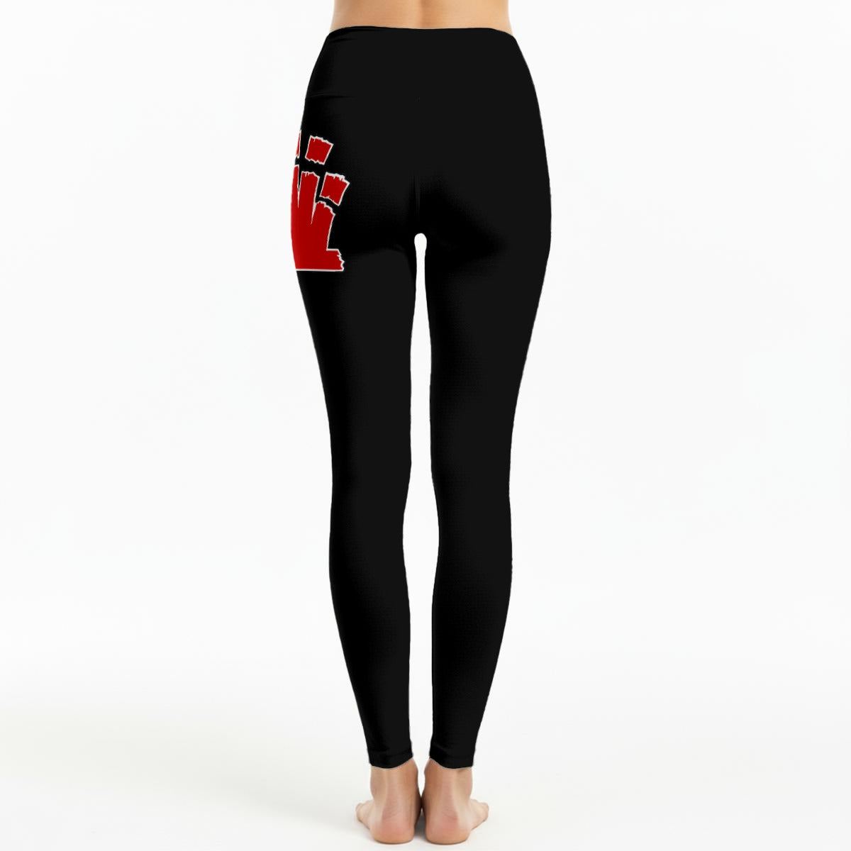 Red Label Crown High Waist Leggings | Side Stitch Closure