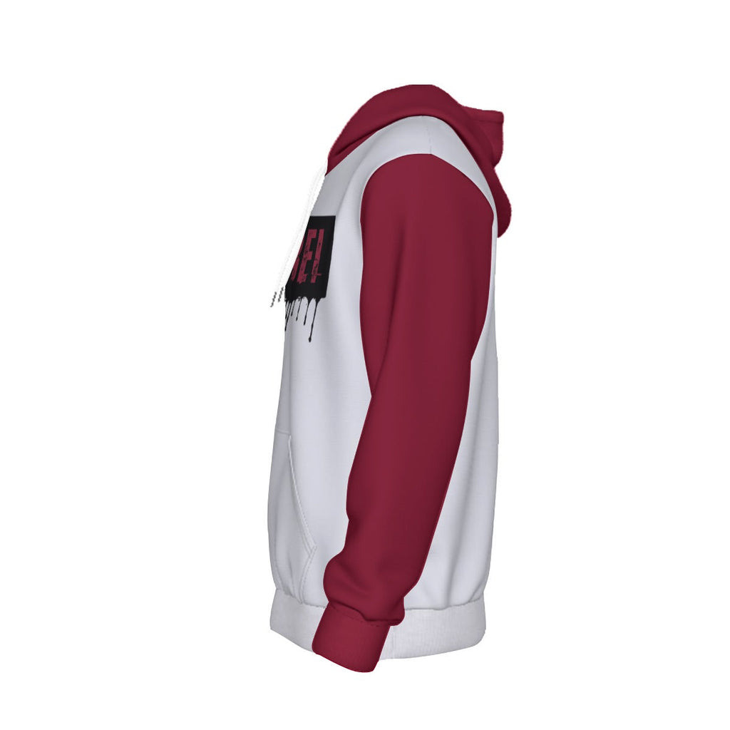 Red City Ink Spot Unisex Thicken Pullover Hoodie