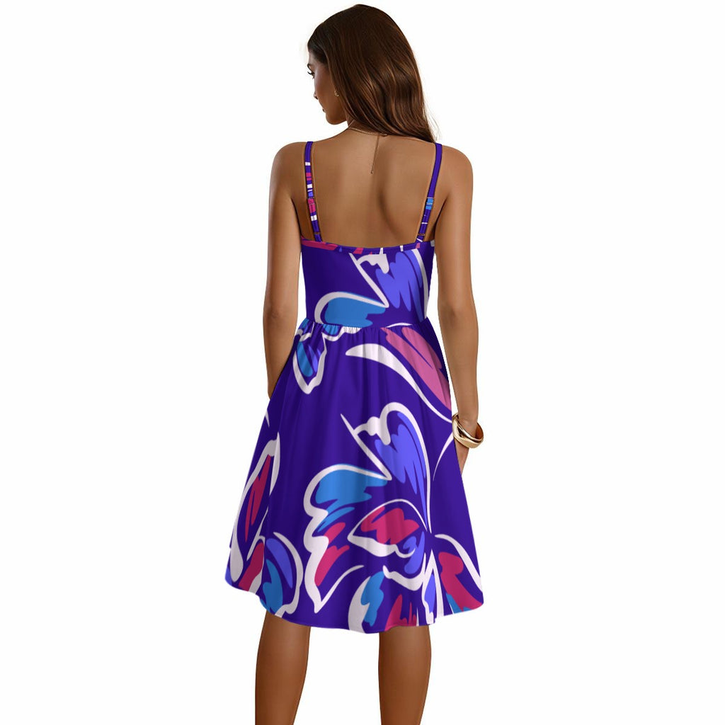 Floral print Spaghetti Strap Dress
