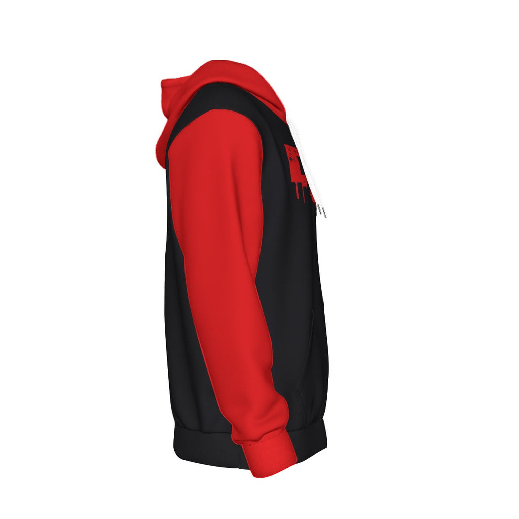 Red City Men's Thicken Pullover Hoodie