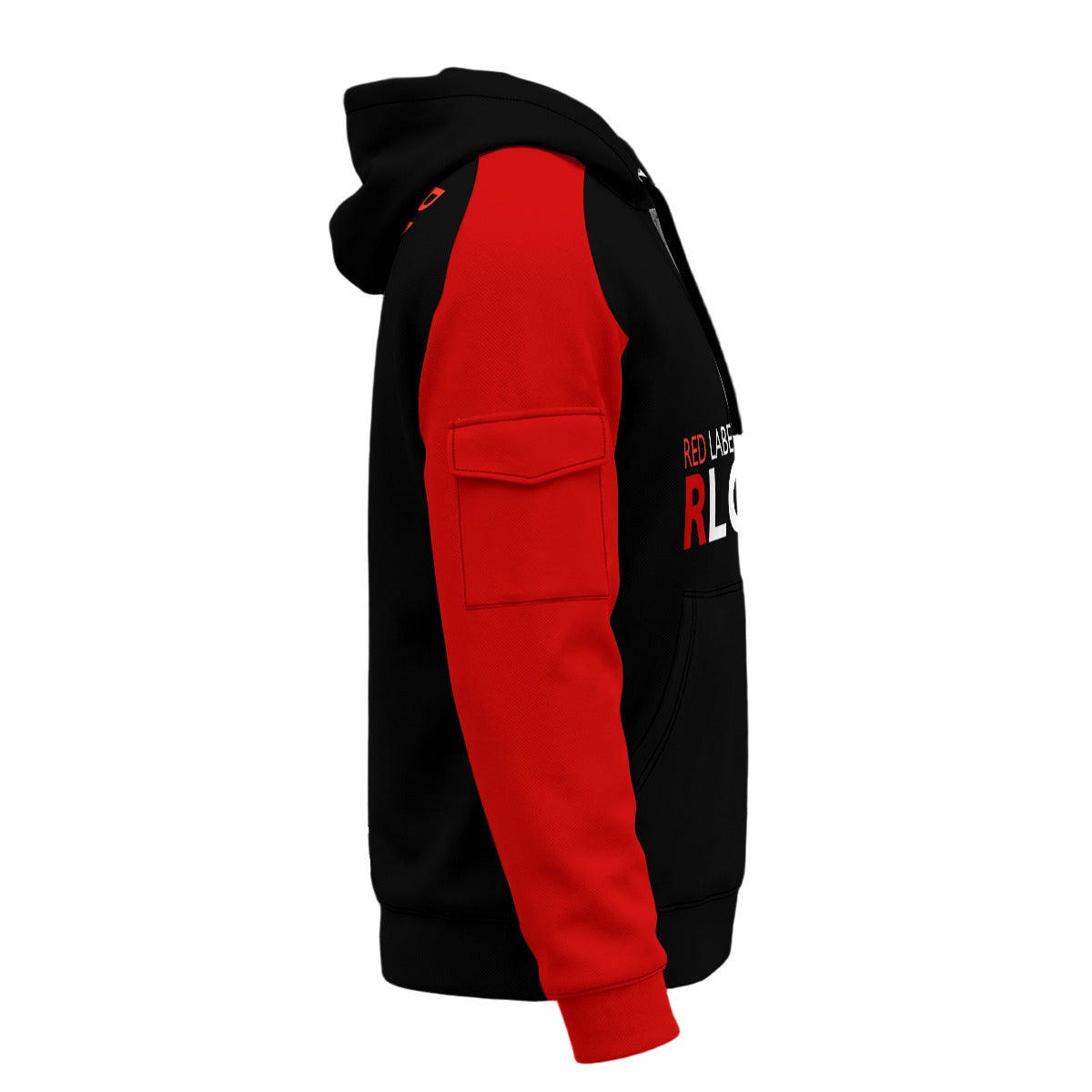 RLC Fleece Half-Zip Hoodie With Arm Pockets