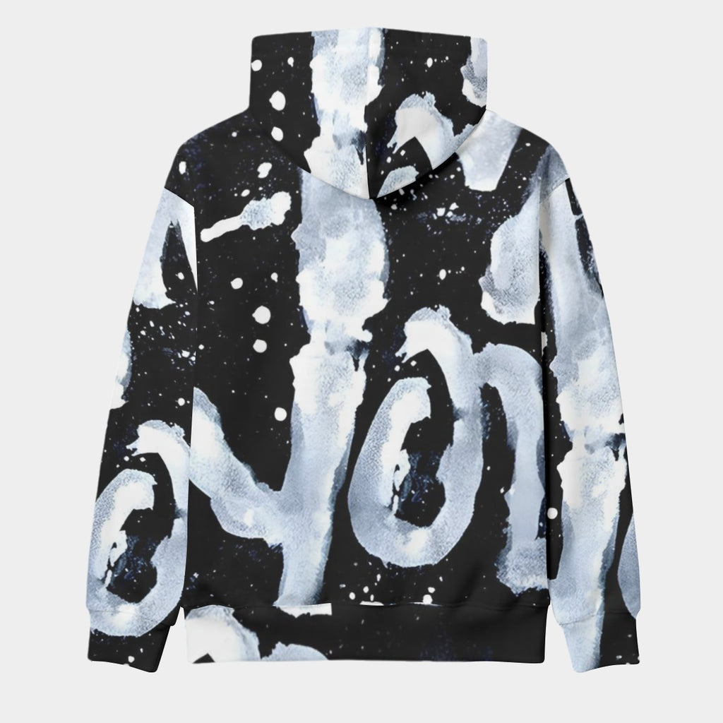 Loose Paint Men's Thicken Pullover Hoodie