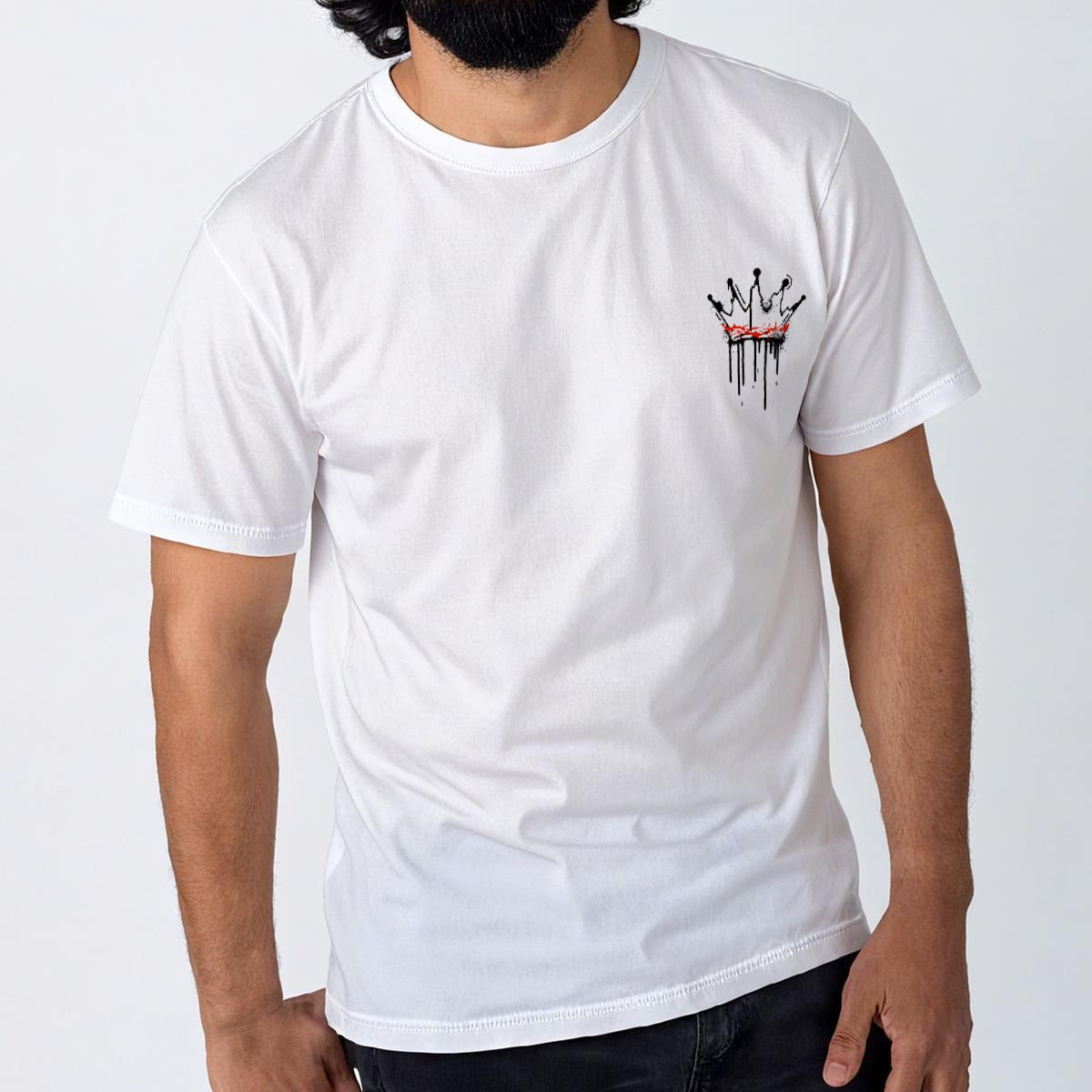 Heavy Is The Head That Holds The Crown Men's O-Neck T-Shirt | 190GSM Cotton