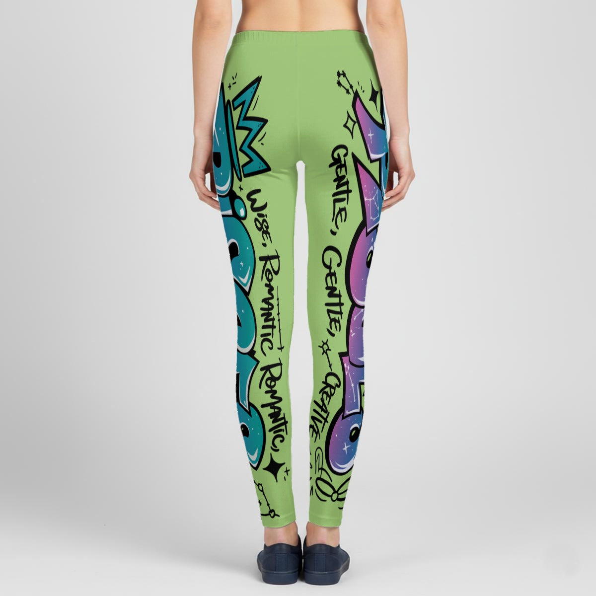 Pisces Graffiti Stretch Hoodie Set