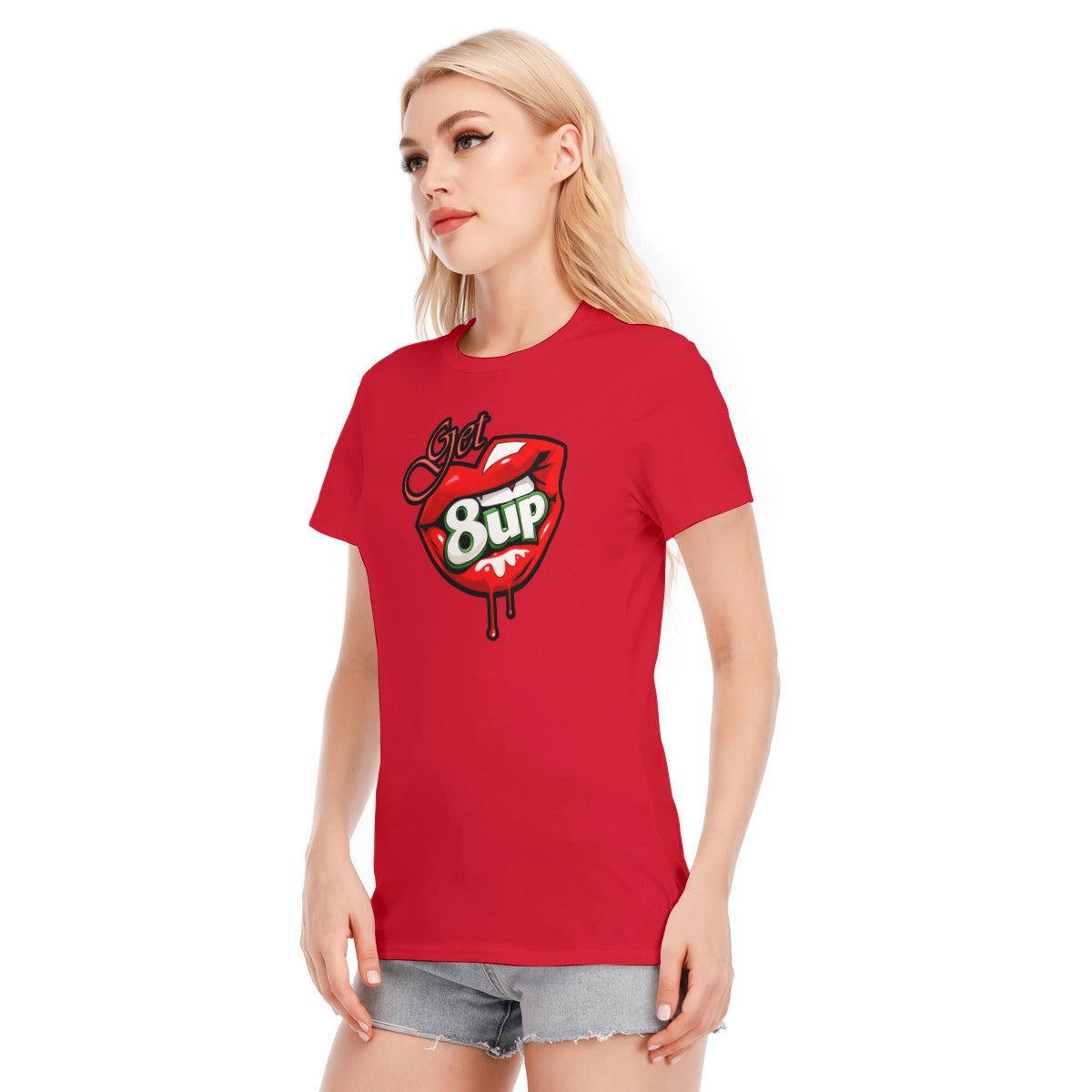 Get 8UP Women's Cotton T Shirt