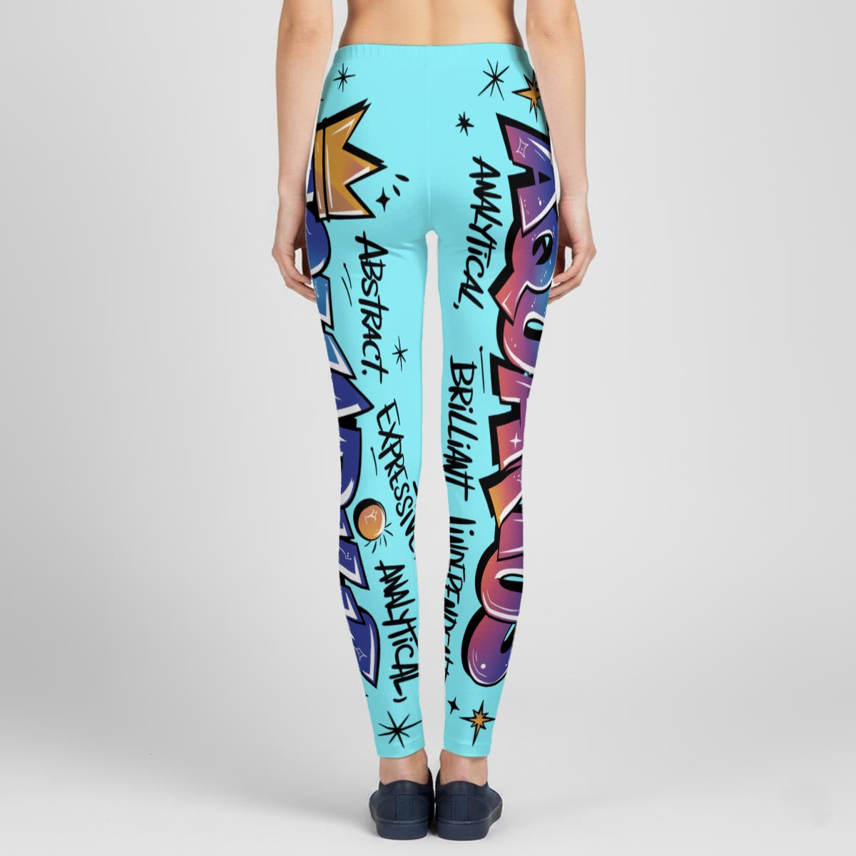 Aquarius Graffiti Stretch Hoodie Set