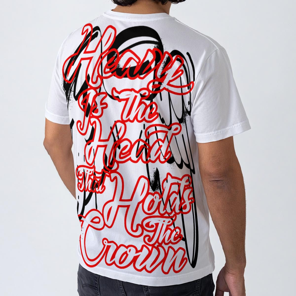 Heavy Is The Head That Holds The Crown Men's O-Neck T-Shirt | 190GSM Cotton