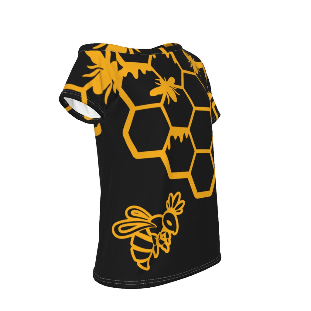 Queen B Off-Shoulder T-shirt