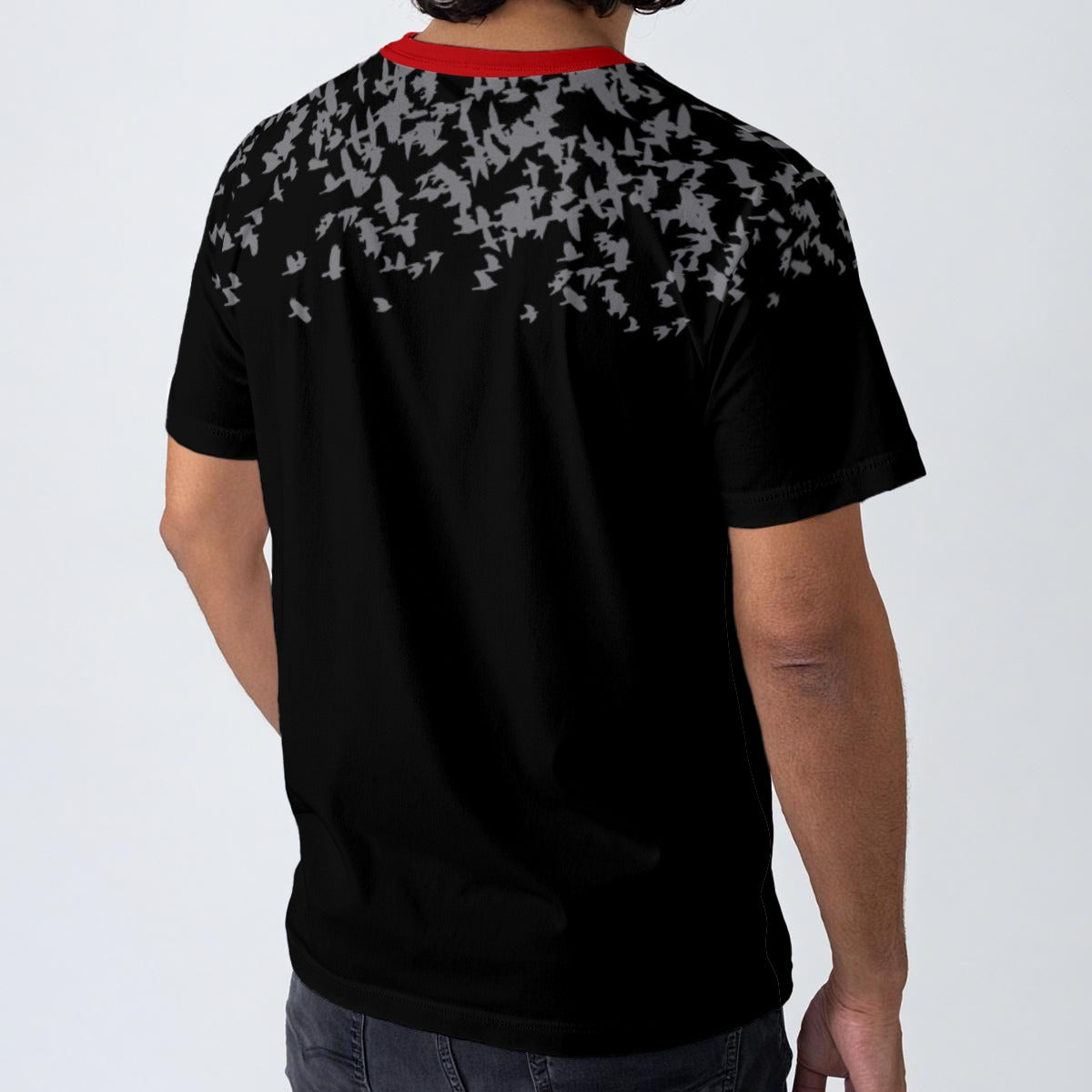 RL Flying South Red O-Neck T-Shirt