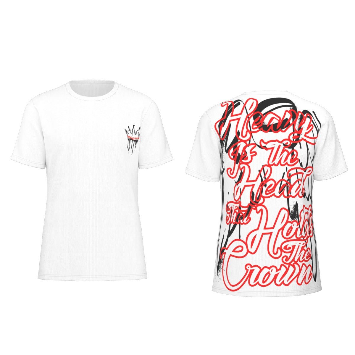 Heavy Is The Head That Holds The Crown Men's O-Neck T-Shirt | 190GSM Cotton
