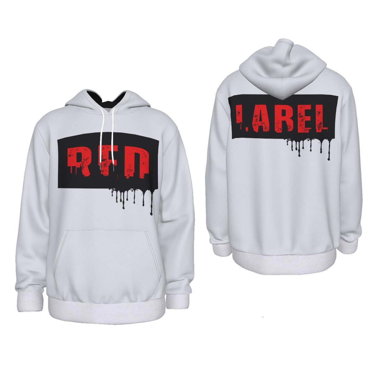 Red Label Red City Men's Thicken Pullover Hoodie