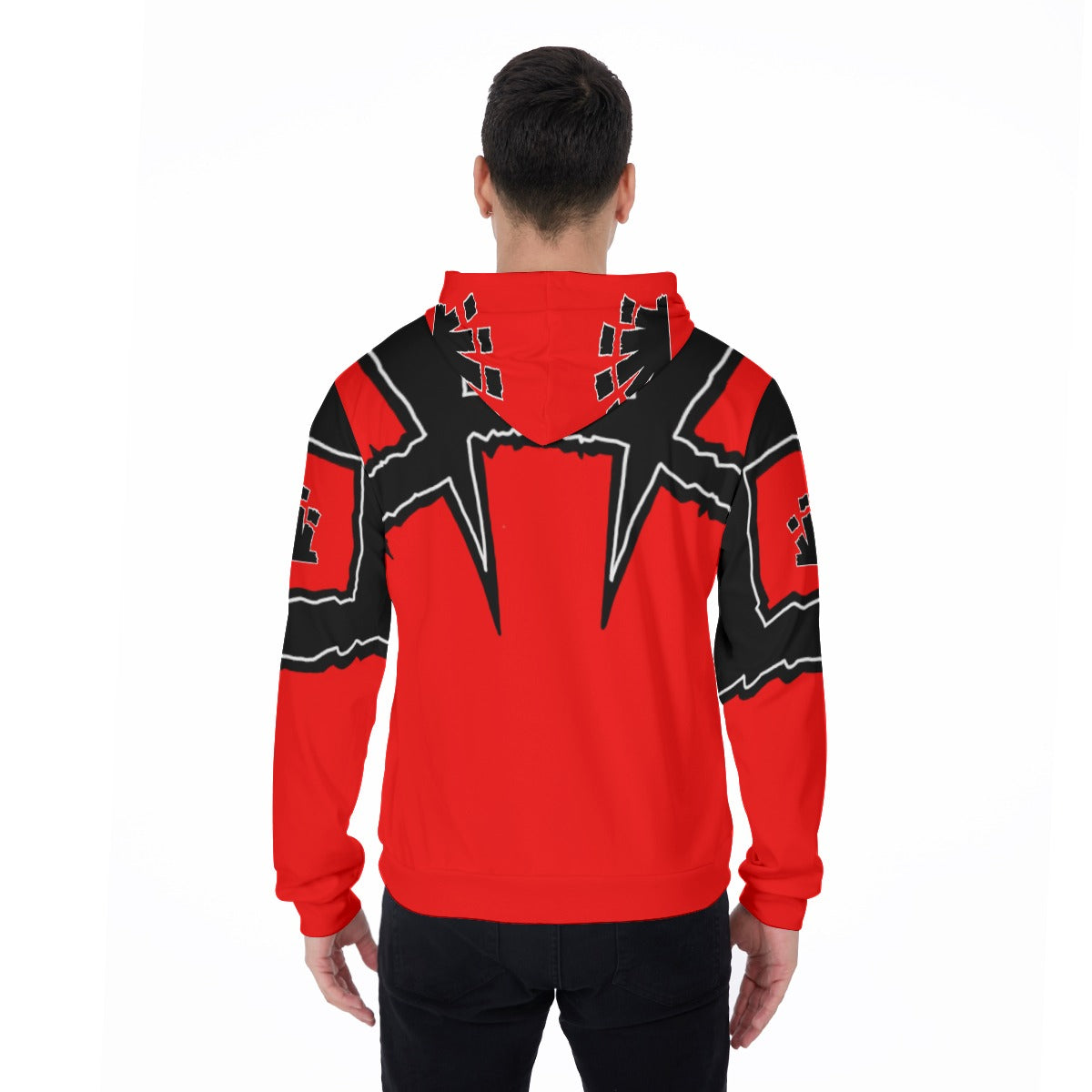 Red Label Crown Thicken Pullover Hoodie