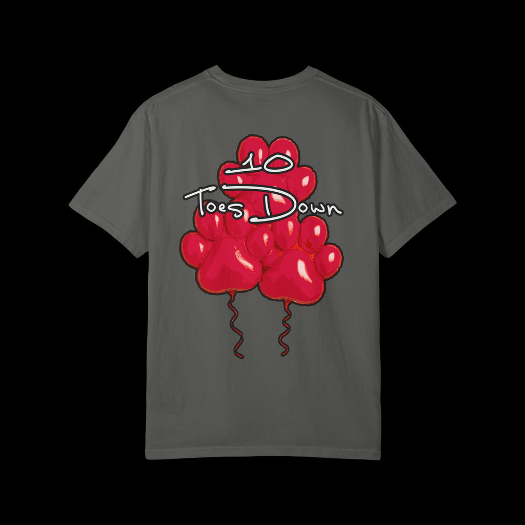 Stand Firm, Red Label Clothing, Unisex Dog Lover T-shirt, Comfortable Graphic Tee, Pet Owner Gift, Casual Daily Wear, Unique Dog Apparel